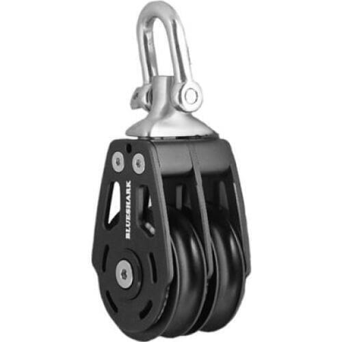 Sailboat Hardware 75 mm 3 Inch Aluminum Double Block Max 2000kg 2775