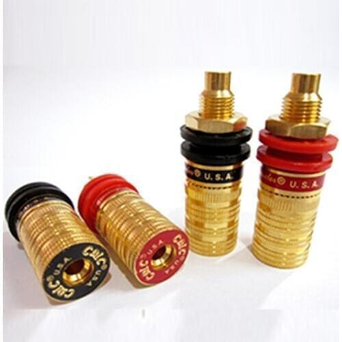 HIFI CMC-838-S Binding, post pure copper gold plated audio speaker terminal