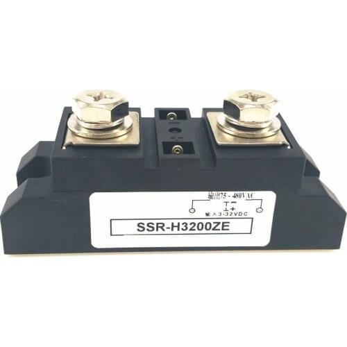 Industrial Solid State Relay 200A DC Vac SSR-H3200ZE SSR-200DA