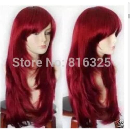 Shun88fafa3258 >new womens long red wig