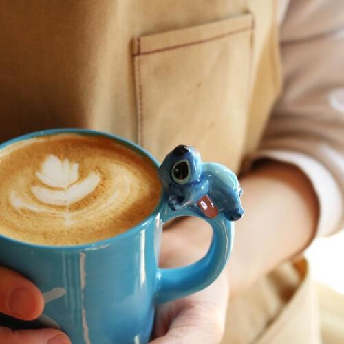 Cute Blue Stitc h Ceramics Mugs coffee mug Milk Tea office Cups Drinkware the Best birthday Gift with original Box