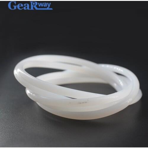 10pcs O Ring Seal Gasket Food Grade 4mm thickness Transparent Silicon O Ring Sealing 31/32/33/34/35/49/50mm OD VMQ O Ring Seal