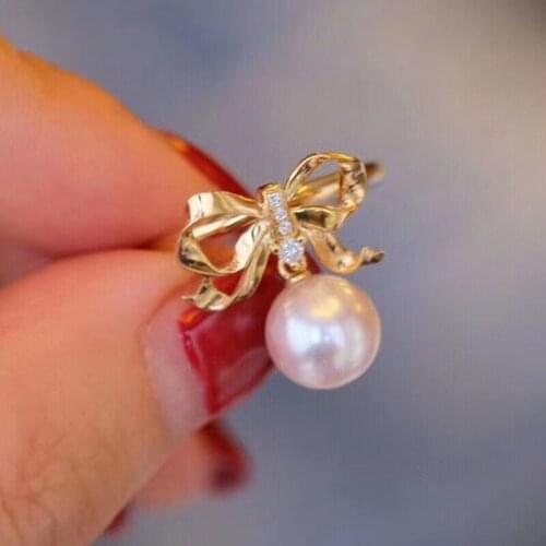Butterfly Shape 925 Sterling Silver Adjustable Ring Settings Findings Mountings Parts for Pearl Corals Jade Crystal, 5pcs/lot