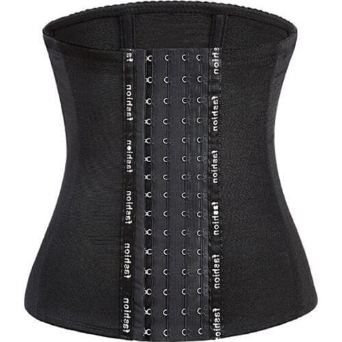 Waist training corsets shaper black underbust corset steel waist cincher belt body shapers women Workout Waist Trainer Shapewear