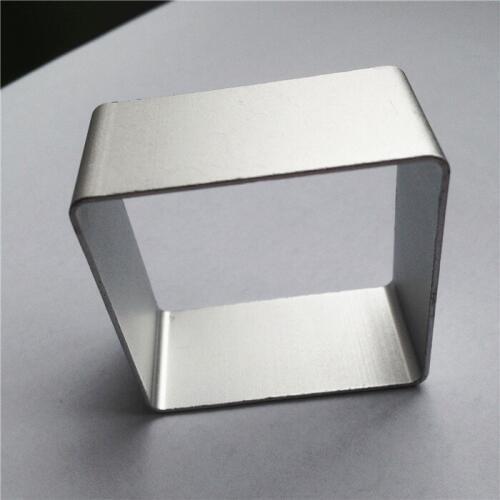 10pcs Aluminium Alloy Cookie Cutter Mold Metal Square Shape Cake Mould Pastry Decorator Baking Tools For Cakes
