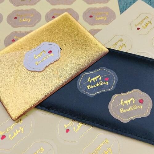 120pcs/pack New Arrival For Gifts Stickers Cloud-shaped Baking Gift Box DIY Gift Stickers Cake Packaging Stickers