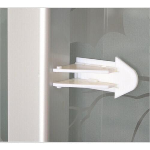 New 2PC/Lot Window Locks Kids Sliding Door Lock Baby Safety Sliding Window Lock Door Stopper Safe Protect