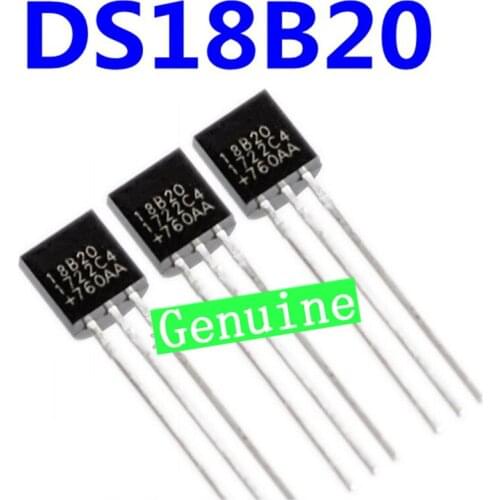 5pcs/lot DS18B20 DS18B20+ TO-92 New Original Genuine