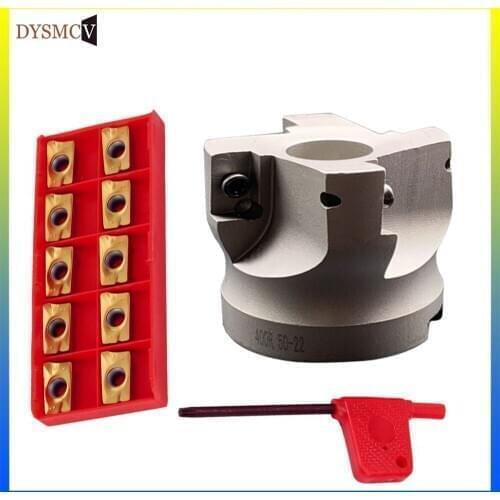 BAP400R 50 63 80 Indexable Mill Cutter APMT1604PDER Carbide Inserts Endmill Right Angle Shoulder Face Mill Cutter Tool Se