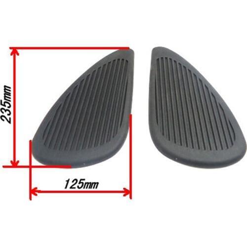 Motorcycle Universal Fuel Tank Pads Side Gas Knee Grip Protective Decals for Honda