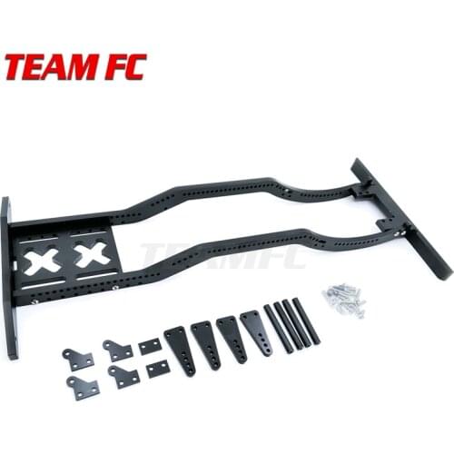 RC Car High Quality Metal Defender Frame Set for 1:10 Axial SCX10 D90 JK Model Defender Frame Metal Chassis Set S96