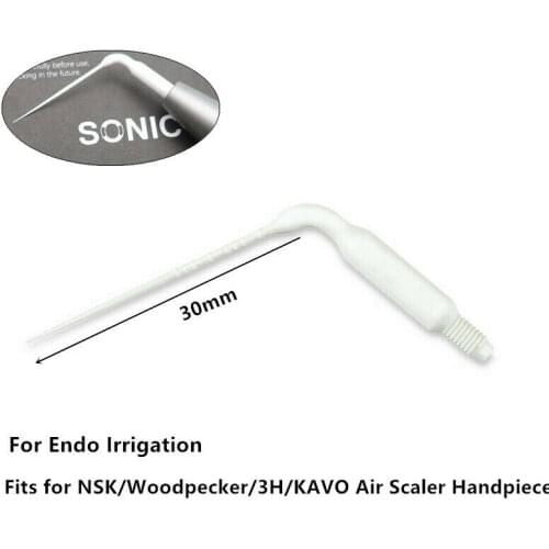 Dental Plastic Sonic Powered Endo Irrigation Tips For KaVo NSK Air Scaler Handpiece Irrigator Tip