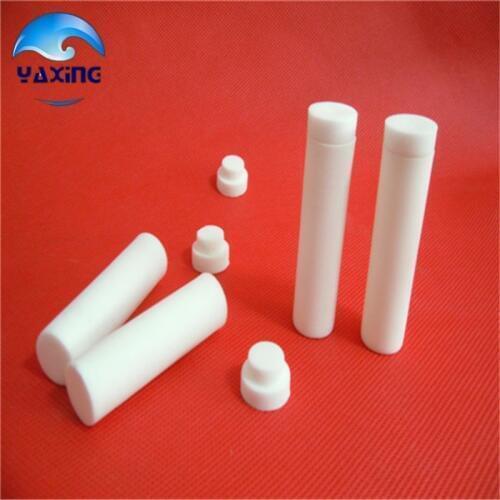 With lid dia16x56mm 6ml 99.5% alumina crucible cylindrical corundum crucible /Cylindrical ceramic refractorye crucible