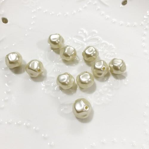 Customized welfare price baroque style concave convex irregular imitation pearl DIY jewelry earrings material accessories