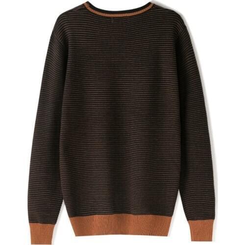 Sweater Men Pullovers Clothing Casual Spring Autumn Winter New Fashion O-neck Collars Contrast Color Casual Sweater