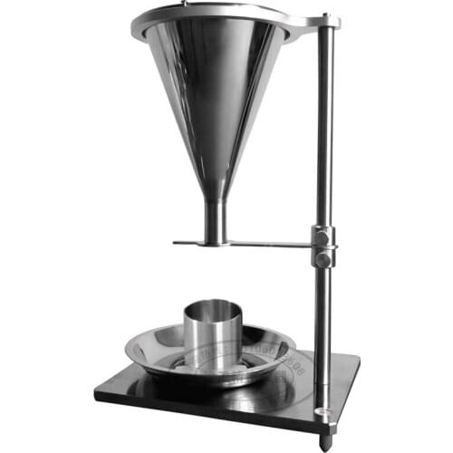 Natural bulk density tester for Coarse abrasive