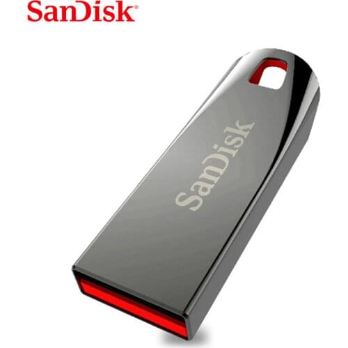SanDisk CZ71 Pendrive 16GB 32GB 64GB USB Flash Drive Metal Memory Stick USB 2.0 Pen Drive USB stick