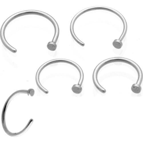 Body Jewelry Surgical Steel Nickel Free Nose Rings Nose Hoop