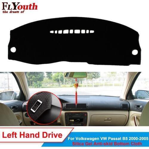 Car Dashboard Cover Silicone Non-Slip For Volkswagen VW Passat B5 2000 2001 2002 2003 2004 2005 Dash Mat ANti-UV Carpet 1Pc