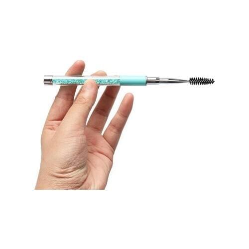 10PC High Quality Crystal Eyelash Brush Mascara Wands Applicator Spoolers Eye Lashes Extension Individual Applicator Eye Makeup