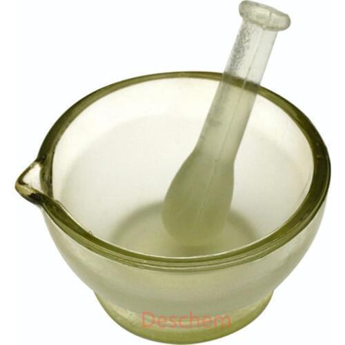 120mm Glass-Mortar Ground Glass Mortar W/Pestle Diameter12CM