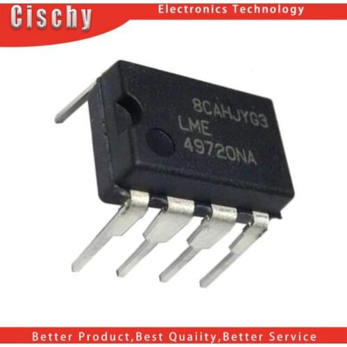 2PCS LME49720NA DIP8 LME49720 DIP-8 49720NA DIP LME49720N