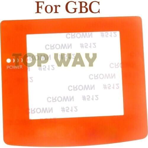 2pcs multi-color plastic screen for GBC Gameboy color Retro Console LCD lens replacement Screen Lens Protector