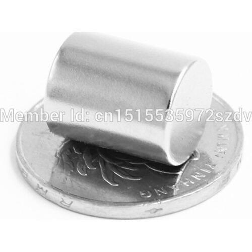 500pcs Strong Round Dia 12mm x 15mm N35 Rare Earth Neodymium Magnet Art Craft Fridge 12x15mm