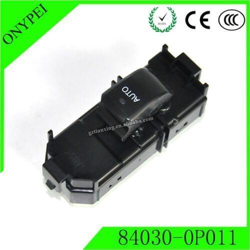 84030-0P011 High performance car power window switch For Toyota Reiz GRX121 3GRFE GRX122 5GRFE 840300P011