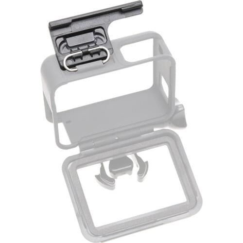 For Gopro Accessories Replacement Frame Housing Case Lock Buckle/Lock Latch for Gopro Hero 5 6 7 Camera Black