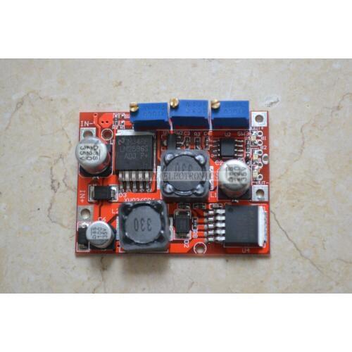 C 4-35V to 1.25-25V Step-Up Buck CC CV Power Supply GS6300 LM2577