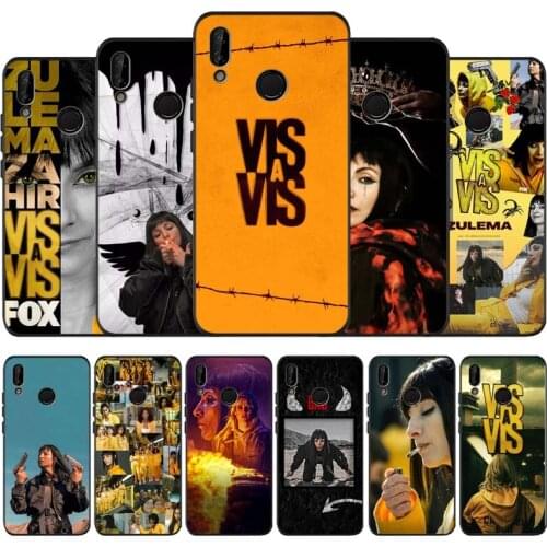 Vis a vis Black Soft Phone Case For Huawei P40 P30 P20 Mate 10 20 30 40 Pro lite Plus P smart 2019 2020 TPU Cover