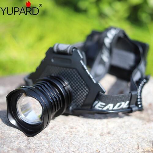 High Power P70 dimmer lamp waterproof flashlight strong headlight USB charging telescopic dimmer headlights Hunting headlights