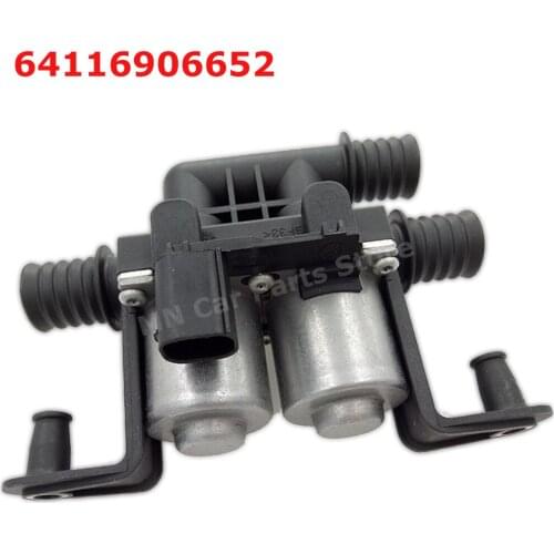 Car Heater Control Valve Solenoid 64116906652 Fit for BMW E60 E63 E65 E66 535i 535i xDrive 535xi 545i 550i 645Ci X5 5 6 7 Series