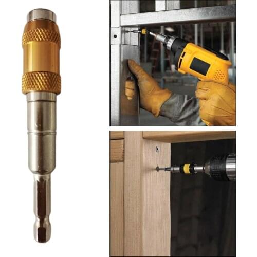 Magnetic Screw Drill Tip 20° Mode Drill Bit Holder 1/4 Hex Shank