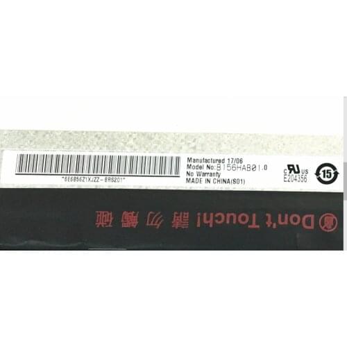 IPS Matrix for 15.6" Touch LCD Screen B156HAB01.0 For Dell DP/N:0KWH3G 1920X1080 For Dell Inspiron 5000 5568 40 Pins Replacement