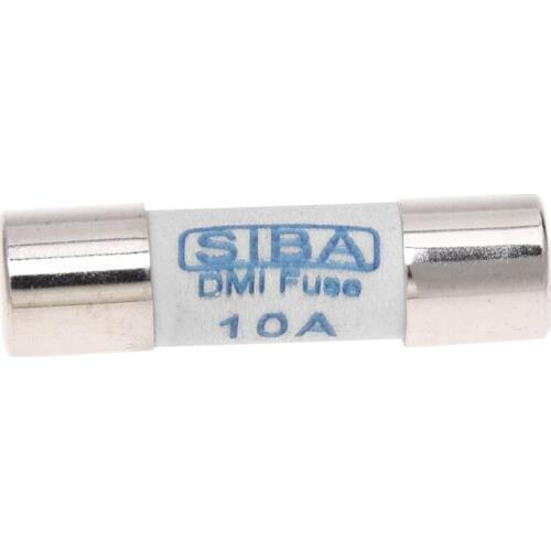 Multimeter 10 x 38mm 1000V 10A Cylinder Ceramic Fuse White