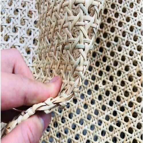 15 Meters 45CM Wide Natural Indonesian Real Rattan Cane Webbing Roll Furniture Chair Table Ceiling Background Door Material