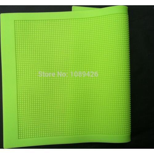 Small Check Shape Silicone Cake Fondant Decorating Tools, Silicone Laces Mold, Silicone Cake Baking Mat