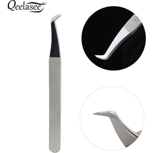 No logo AS09 Volume Eyelash Tweezers 3D-6D Volume Eyelash Extension Easy Fan Tweezers for Eyelash Private Label is Available