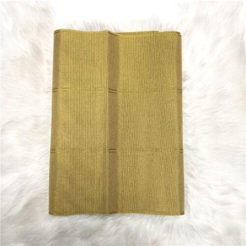 Nigerian Latest Aso Oke Headtie Gele High Quality Plain Head Tie Aso Oke African Gele Headtie Aso Oke Fabric For Wedding 30