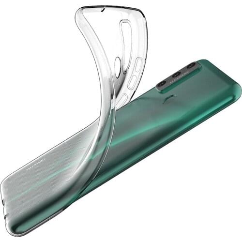 Clear Phone Case For Huawei P Smart 2020 2021 Honor 10X Lite X10 Y5P Y6P Y7P Y7A Y9A Y8S Nova 6 7 8 se Soft TPU Back Cover