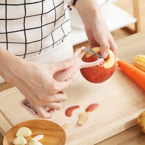 Double-Headed Paring Vegetable Graters Kiwi Pear Fruit Peeler Carrot Slicer Potato Melon Peelers Home Kitchen Cooking Tools
