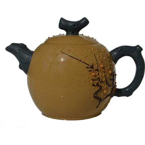 Yixing teapot 280ml handmade plum blossom Zisha Tea pots traditional Chinese purple clay kungfu Tea set ceramics teaware kettle