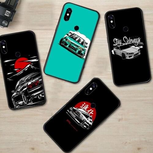 Sports car jdm drift Phone Case For Xiaomi Redmi 7 8 9t 9se k20 mi8 max3 lite 9 note 9s 10 pro