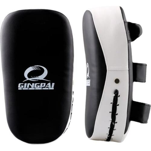 Hot Sale MMA Muay Thai TKD Punching Curve Pads PU leather Sanda Taekwondo Kick boxing Foot Target Boxing Hand Feet Arc Target