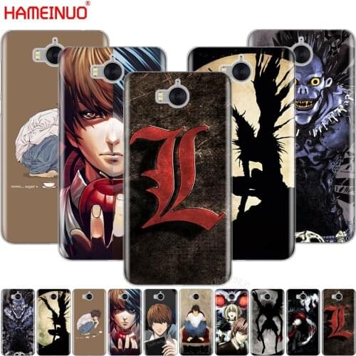 HAMEINUO Anime Death Note cell phone Cover Case for huawei honor 3C 4X 4C 5C 5X 6 7 Y3 Y6 Y5 2 II Y560 Y7 2017