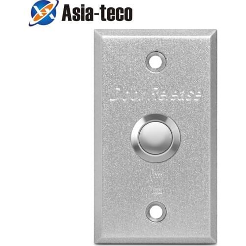 86*50mm Aluminum alloy Push Button Switch Exit Button Door release for door lock access control gate door opener