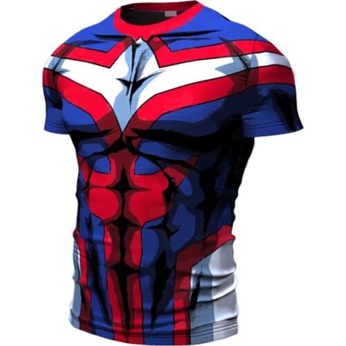 Men Compression Running T Shirt Fitness Tight Long Sleeve Sport tshirt Training Jogging Shirts Gym Sportswear Quick Dry rashgard