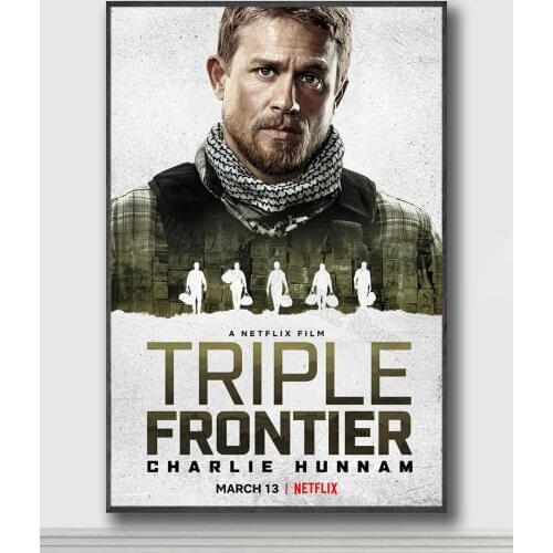 NJ306 Triple Frontier Movie 4 Silk Posters and Prints wall art Art Poster Home Decor